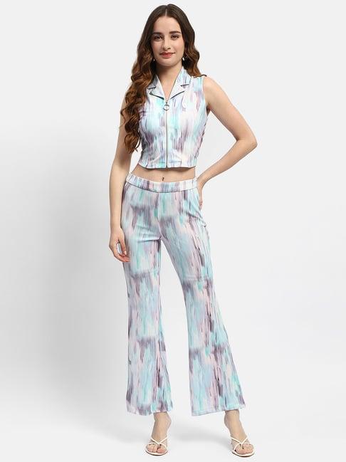 madame multicolor printed co-ord set