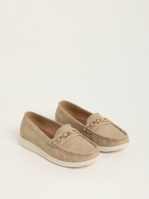 luna blu by westside beige  loafers