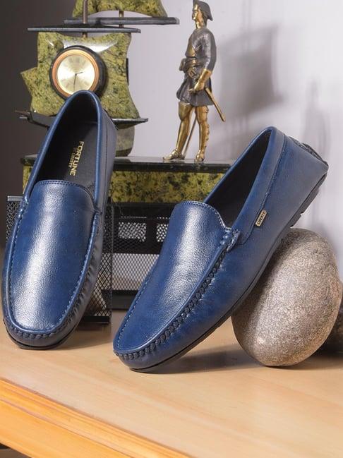 fortune by liberty men's navy casual loafers