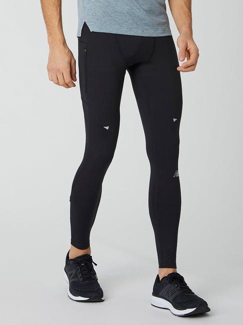 new balance black comfort fit sports tights