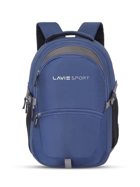 lavie sport navy solid laptop backpack