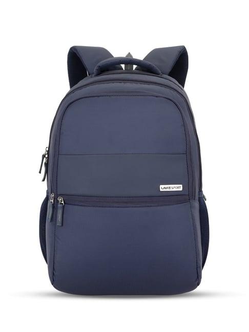 lavie sport navy solid laptop backpack