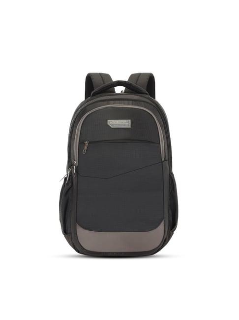 lavie sport black solid laptop backpack