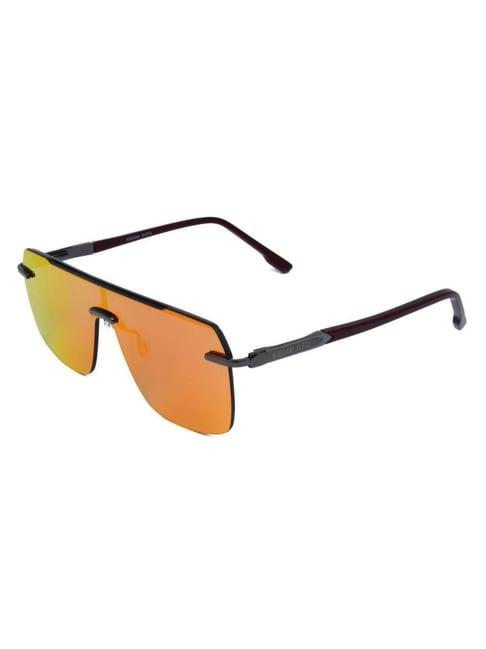 steve madden sm1013gun127140 shield sunglasses for men