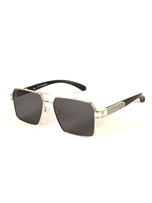 voyage black wayfarer uv protection unisex sunglasses