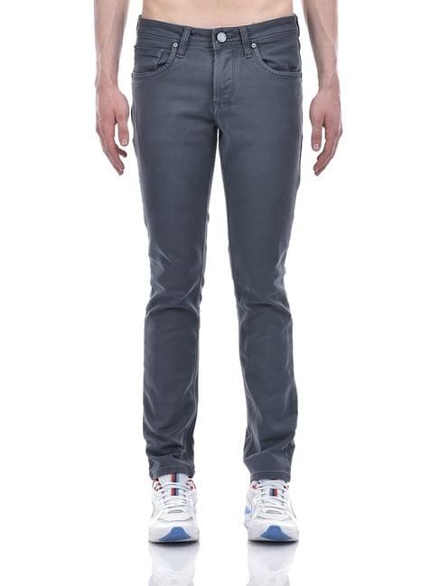 lawman pg3 grey slim fit lightly washed jeans