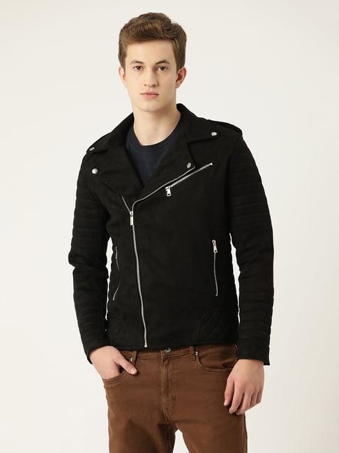 leather retail black leather jacket