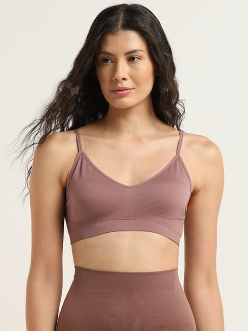 wunderlove by westside taupe seamfree bra