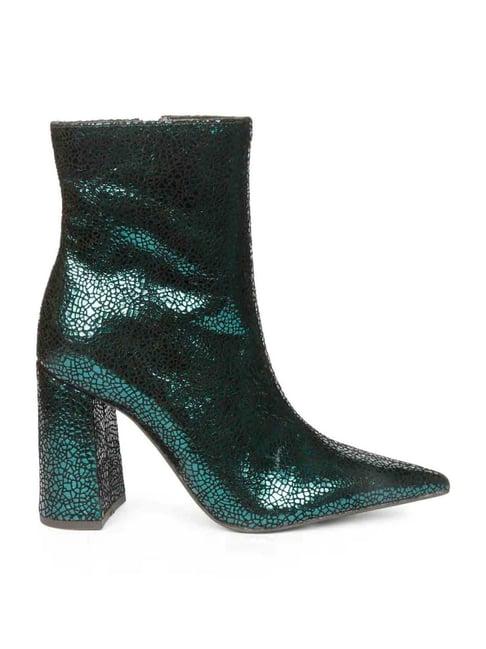 saint g women's lorena green booties