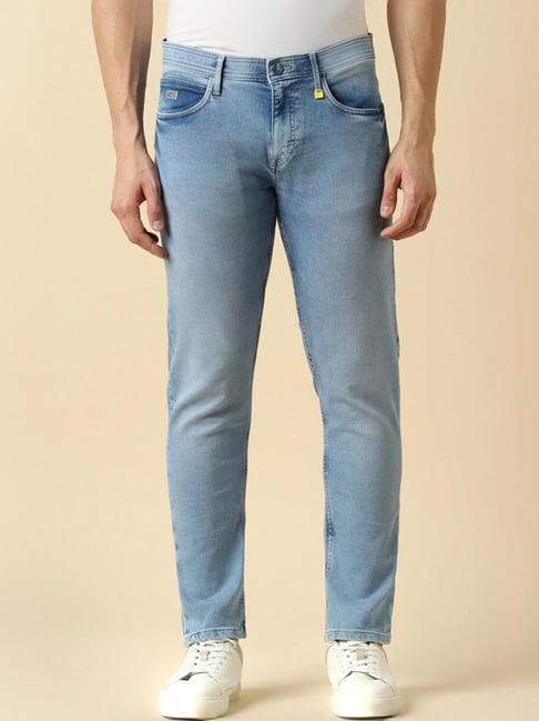 allen solly blue slim fit jeans