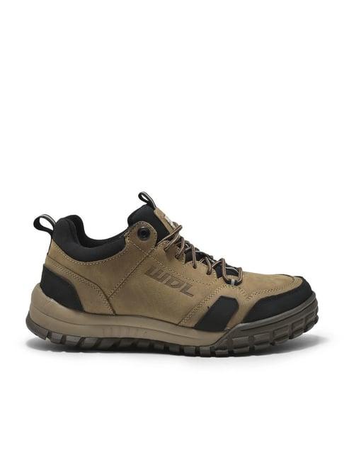 woodland men's khaki casual sneakers