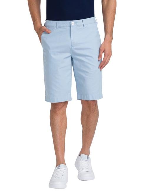 colorplus blue contemporary fit shorts