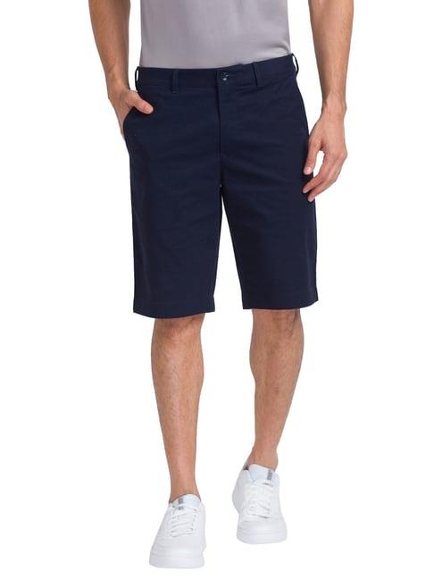 colorplus blue contemporary fit shorts