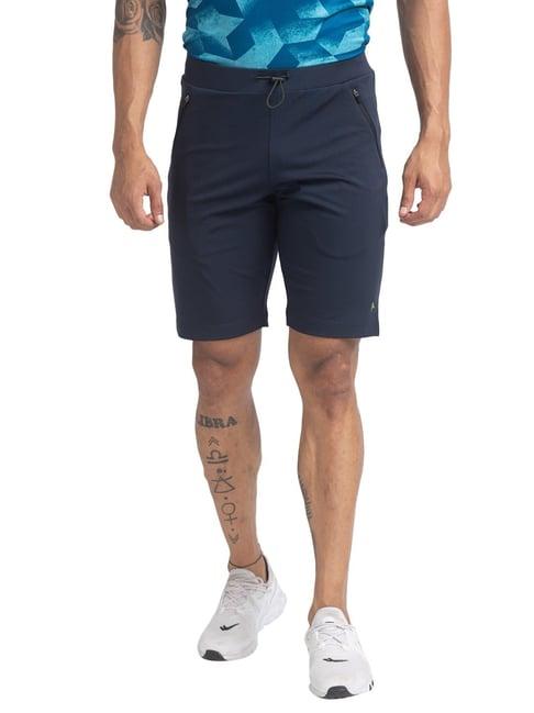 parx blue regular fit shorts