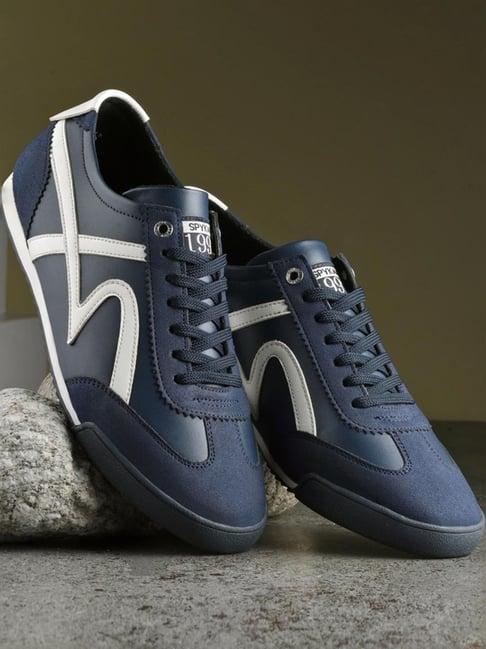 spykar men's blaze navy casual sneakers