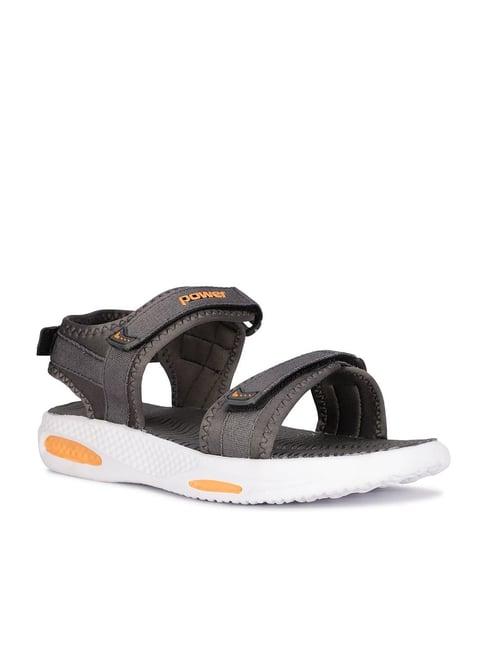 power by bata men's dd grey floater sandals