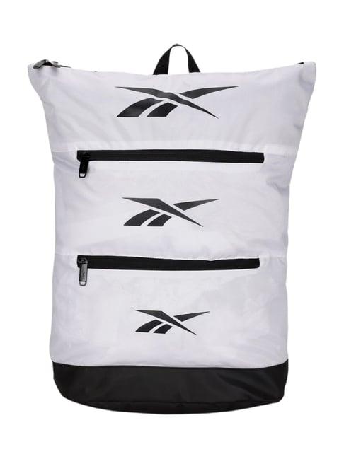 reebok white rucksacks