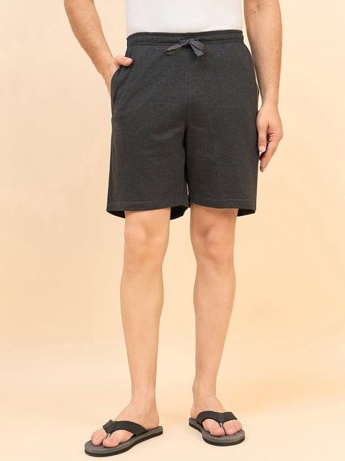 sweet dreams charcoal melange regular fit lounge shorts