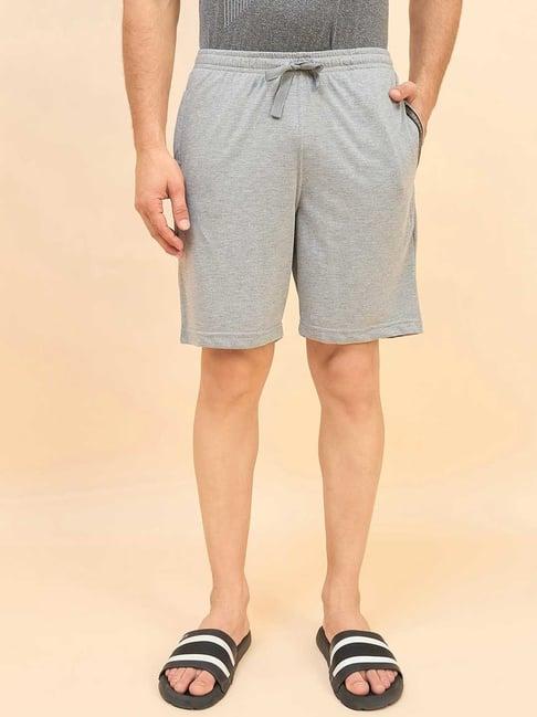 sweet dreams grey melange regular fit lounge shorts