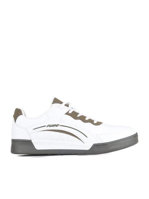 furo by red chief men's white casual sneakers