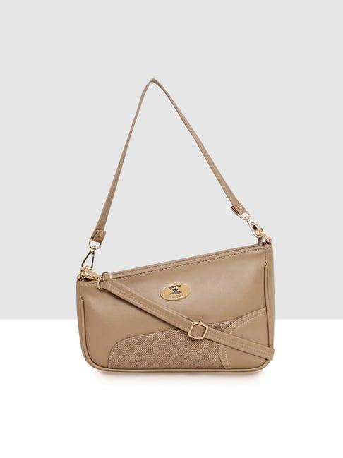 esbeda beige medium shoulder bag