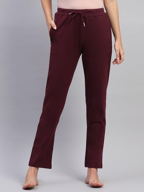 monte carlo wine cotton lounge pants