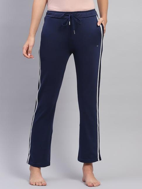 monte carlo navy cotton lounge pants