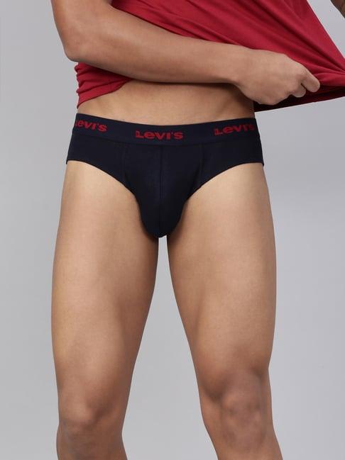 levi's navy cotton briefs