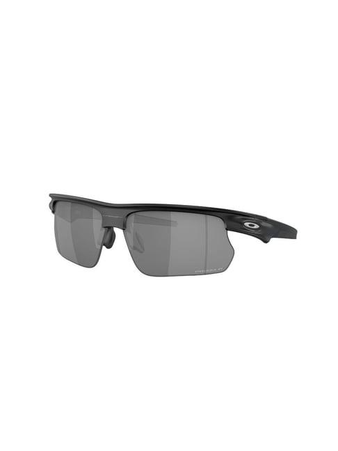 oakley grey rectangular unisex sunglasses