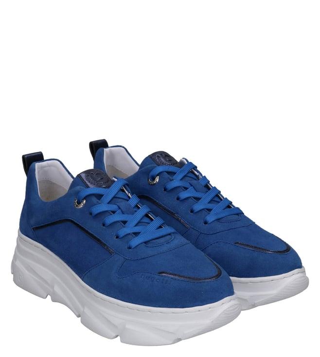 bugatti women's nava blue sneakers