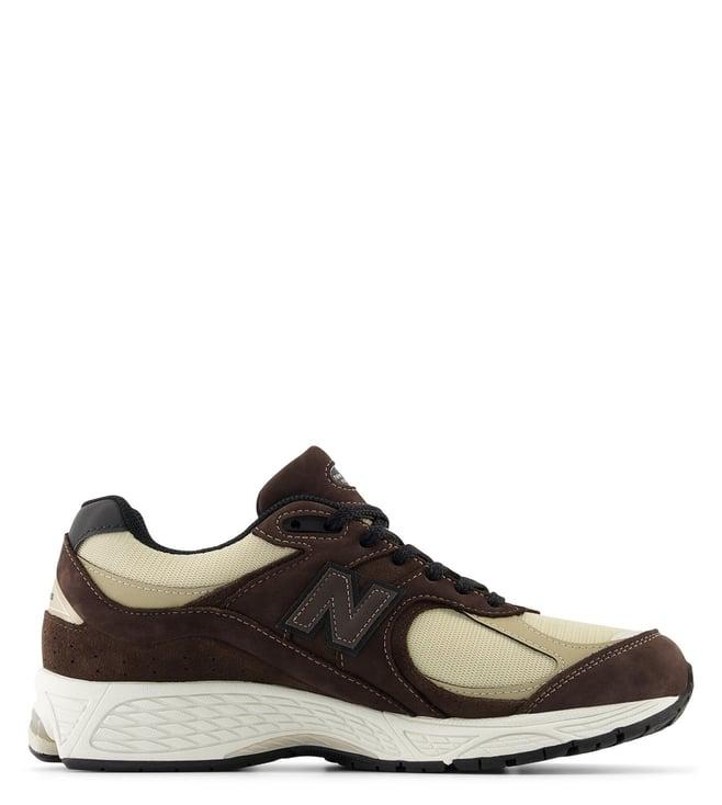 new balance men's m2002rxq black coffee sneakers