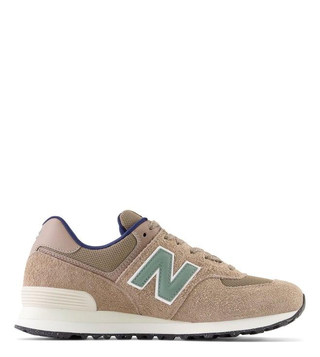 new balance men's u574sbb brown sneakers