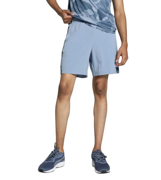 puma blue ultrabreathe stretch aop regular fit shorts