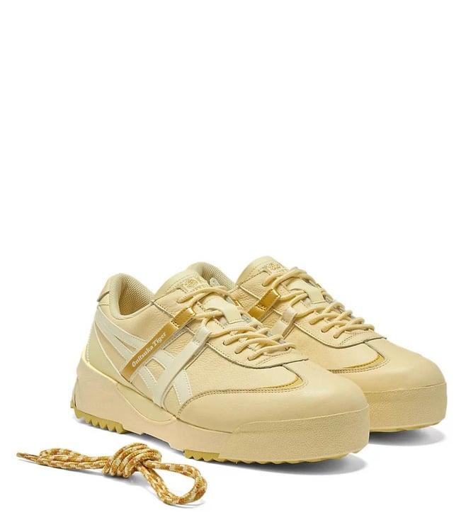 onitsuka tiger unisex delegation ex beige sneakers