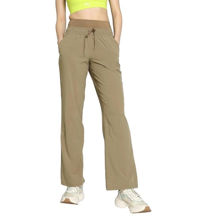 puma totally taupe relaxed fit trackpants