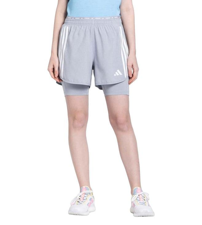 adidas melange stripes regular fit shorts