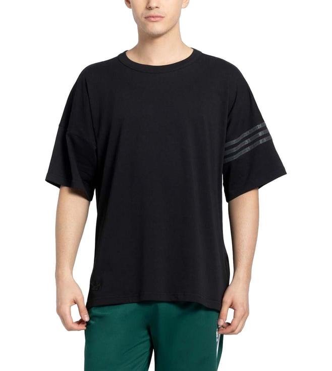 adidas originals black oversize t-shirt