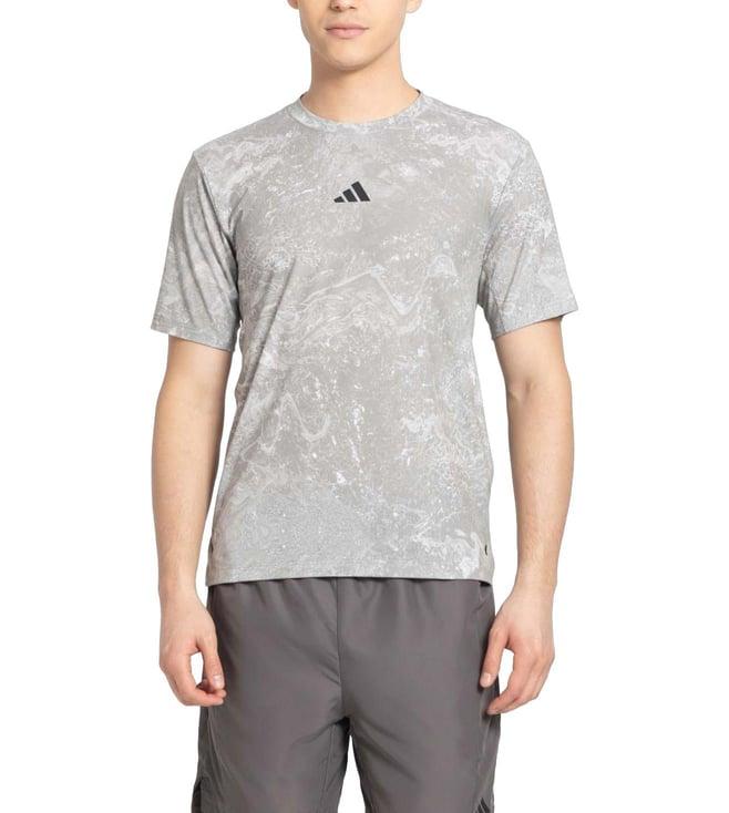 adidas silver pebble logo slim fit t-shirt