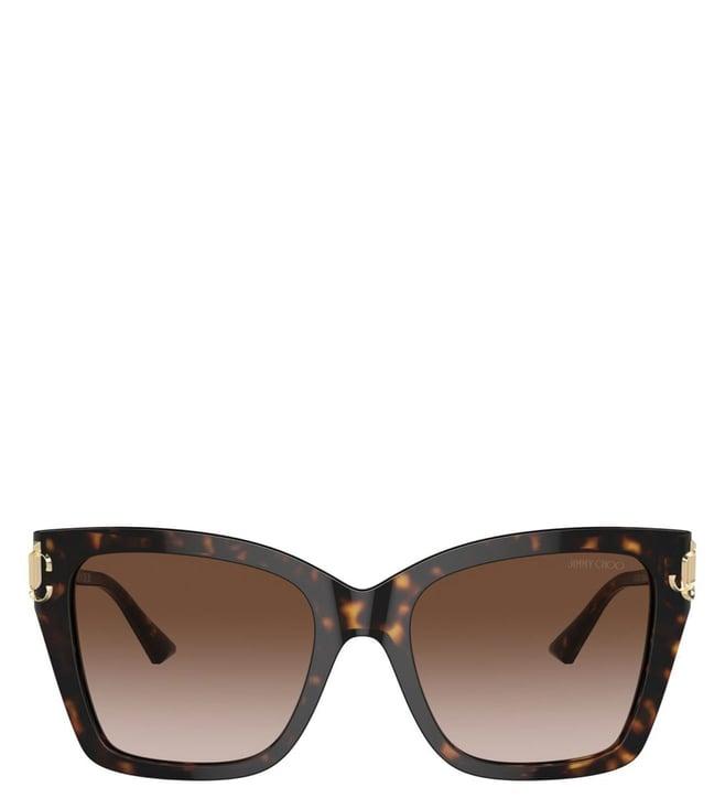 jimmy choo 0jc501250021354 brown gradient butterfly sunglasses for women