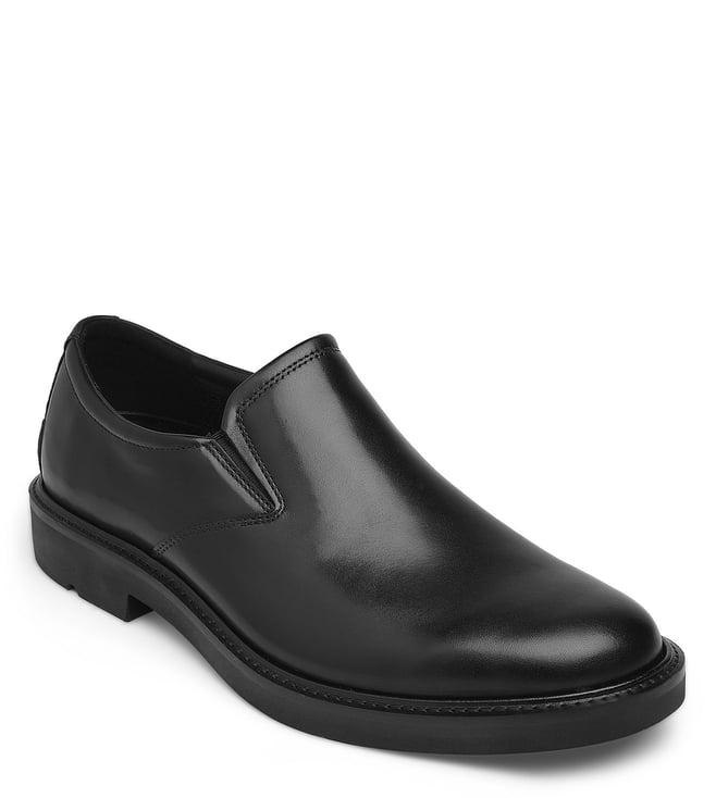 ecco men's metropole london black derby shoes