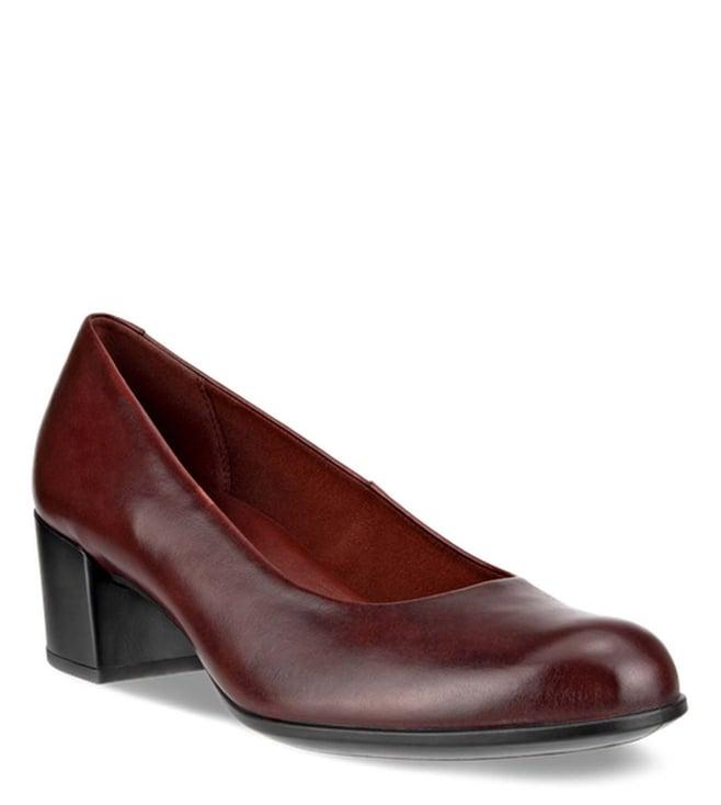 ecco women's dress classic red pumps