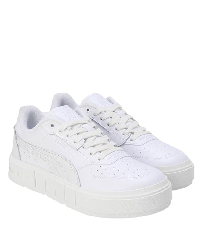 puma women's cali court club 48 white sneakers