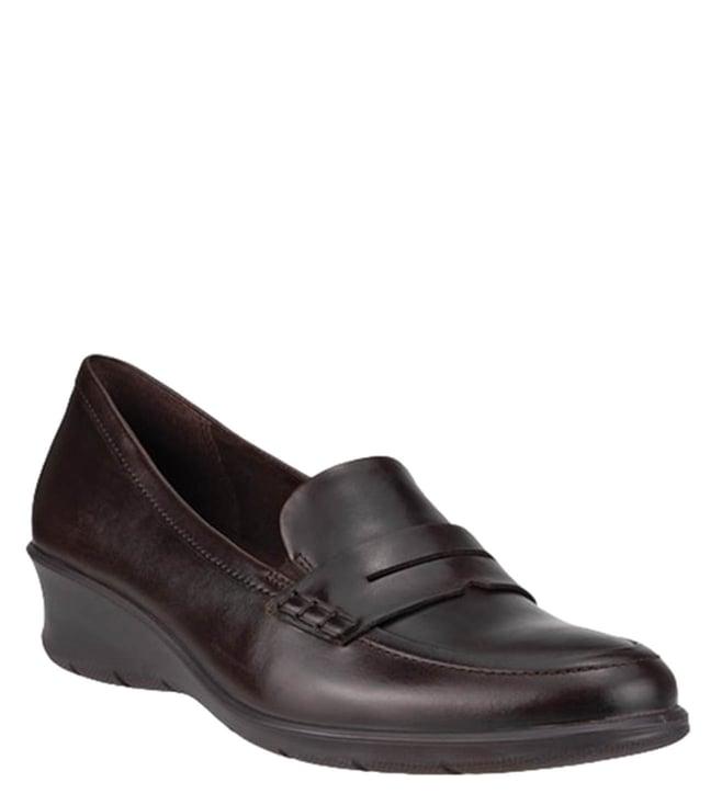 ecco women's felicia potting soil loafers