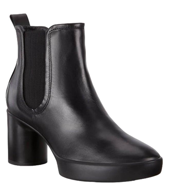 ecco women's shape sculptured motion 55 black chelsea boots