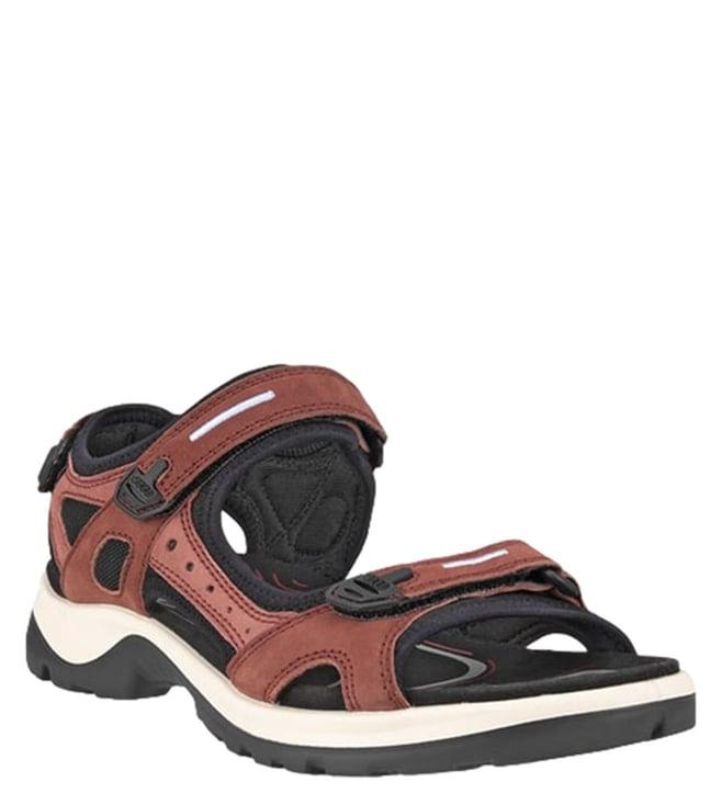 ecco women's offroad andorra & petal trim floater sandals