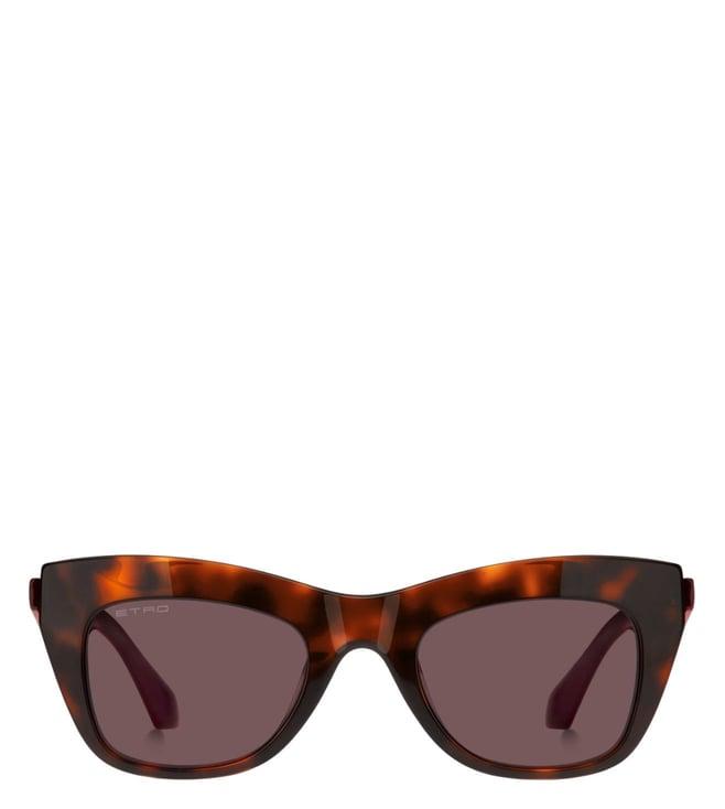 etro 20681708651u1 pink uv protected rectangular sunglasses for women