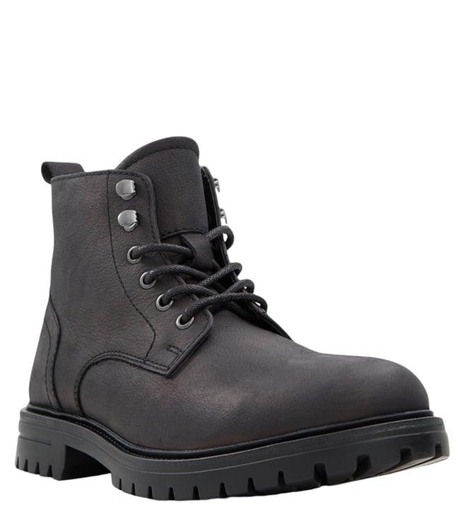 aldo men's laured black lace up boots