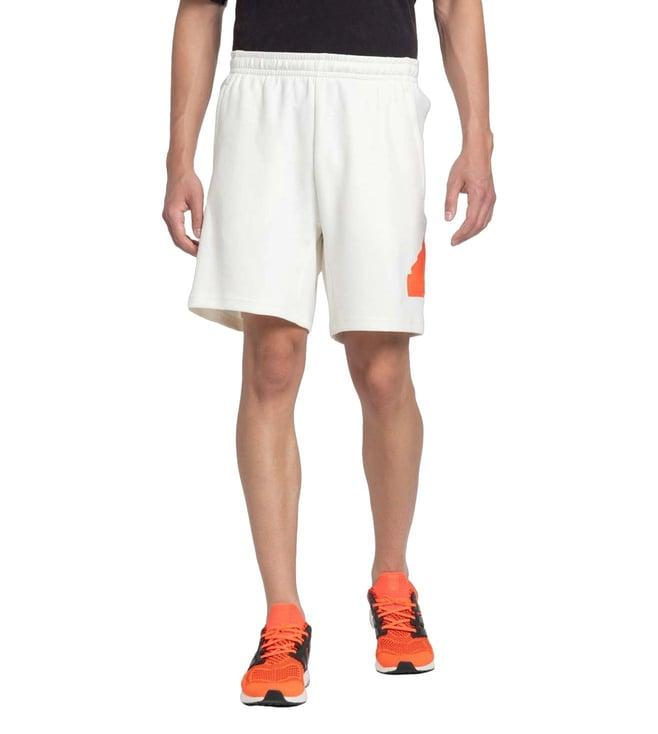 adidas off white logo regular fit shorts