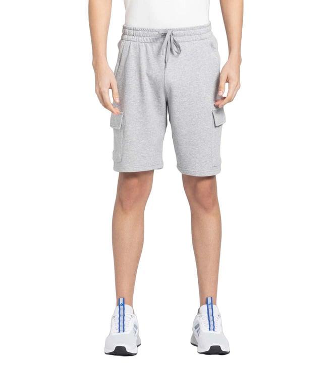 adidas grey regular fit shorts