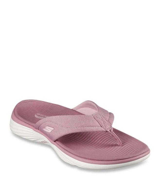 skechers women's arch fit radiance - gleam mauve sports sandals